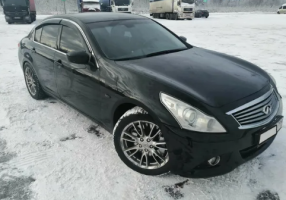 Дефлекторы окон (ветровики) Infiniti G-Series (V36) Sd 2006-2014 (Инфинити Джи) Кобра Тюнинг